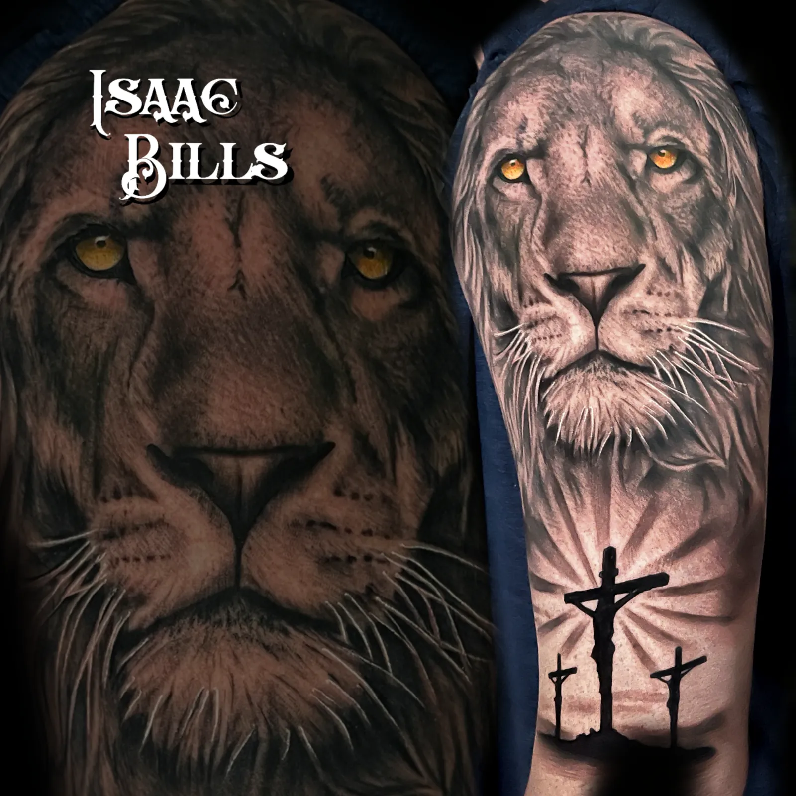Tattoo artwork by Isaac Bills