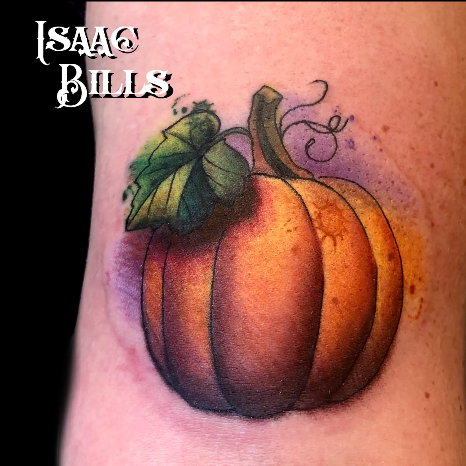 Tattoo artwork by Isaac Bills