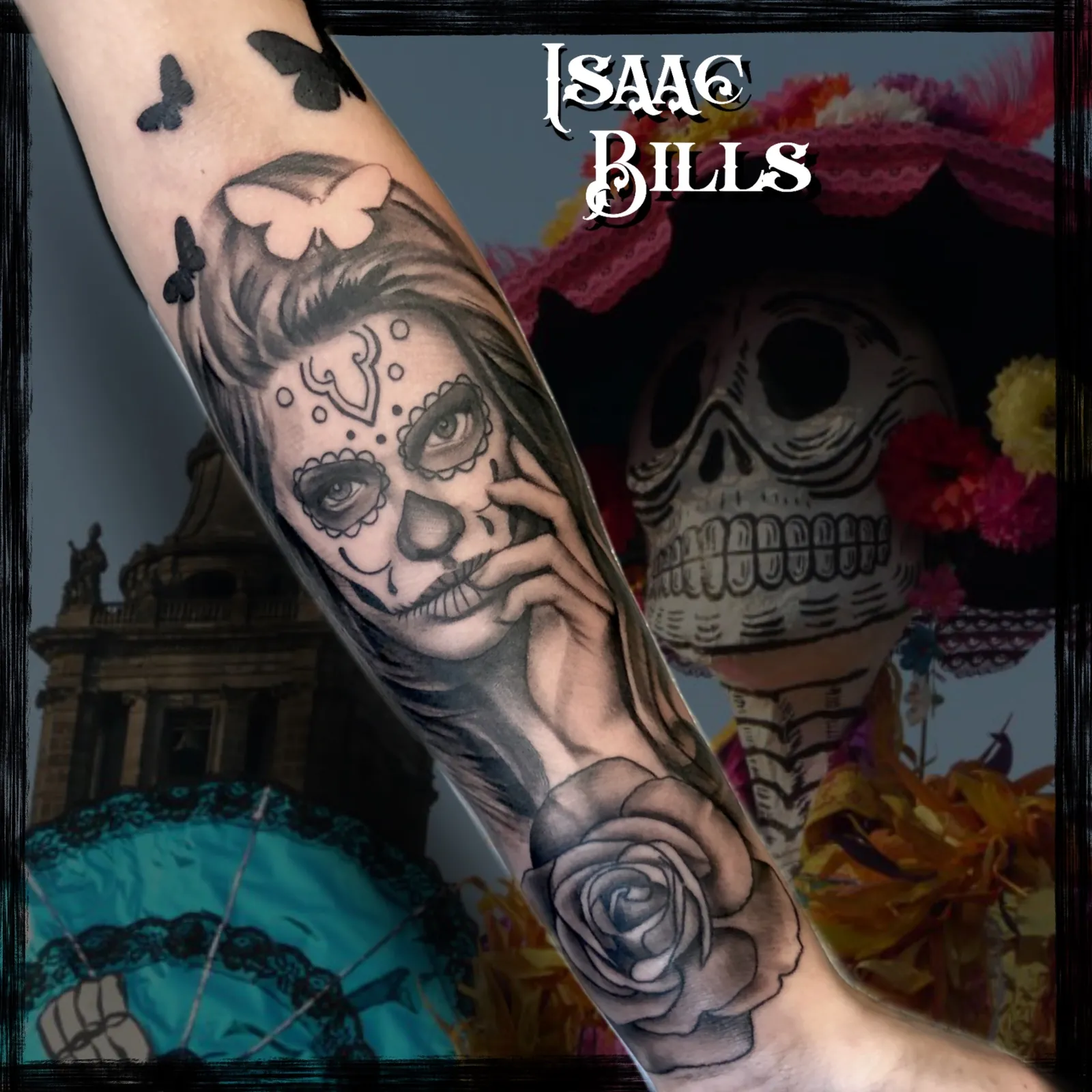 Tattoo artwork by Isaac Bills