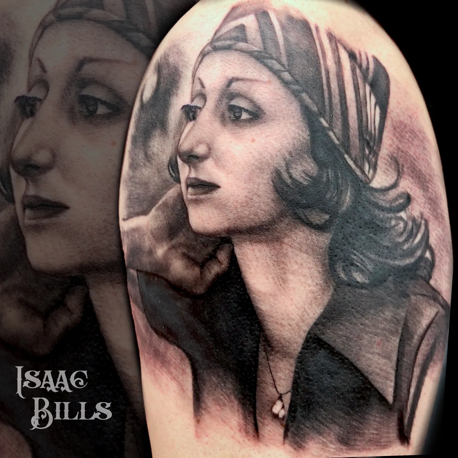 Tattoo artwork by Isaac Bills