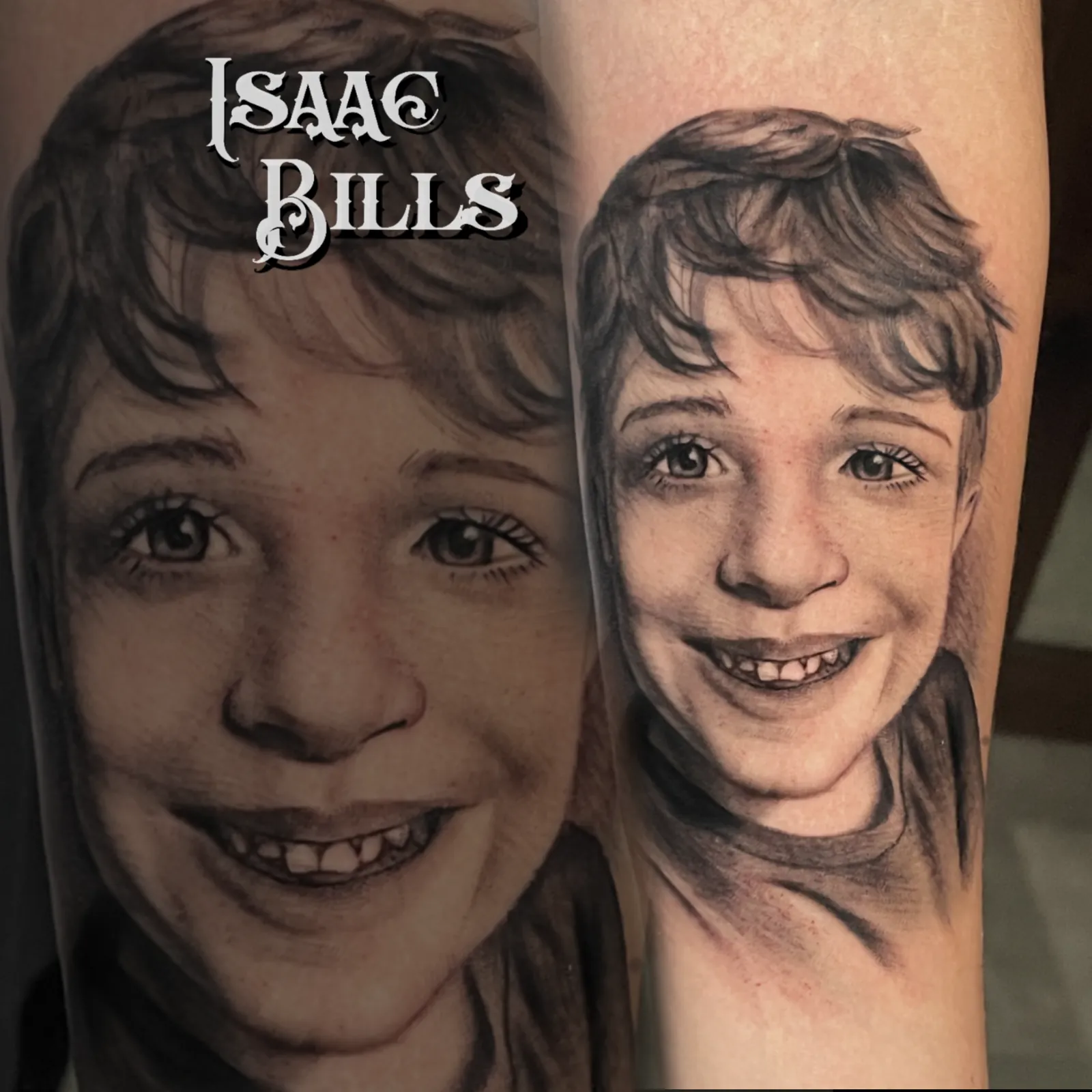 Tattoo artwork by Isaac Bills