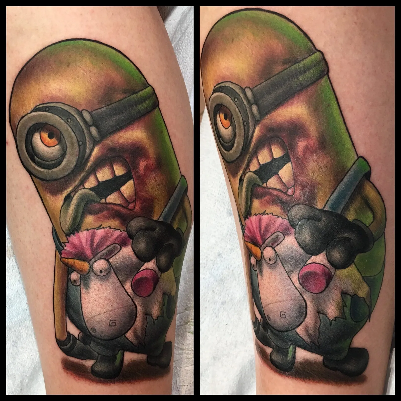 Tattoo artwork by Isaac Bills