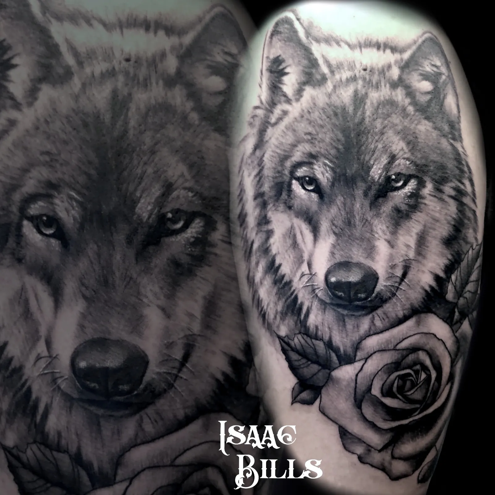Tattoo artwork by Isaac Bills
