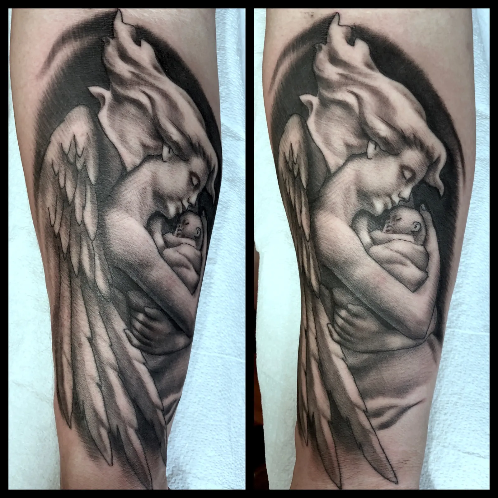 Tattoo artwork by Isaac Bills