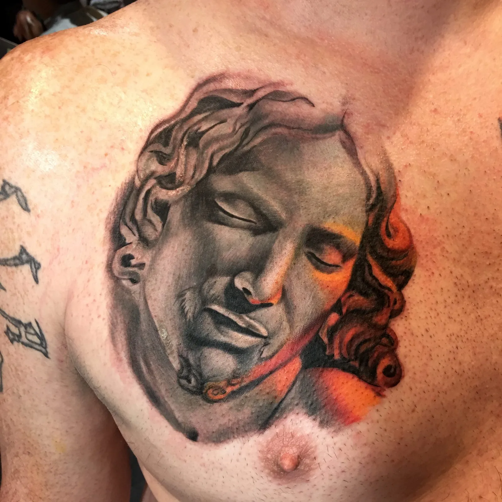 Tattoo artwork by Isaac Bills
