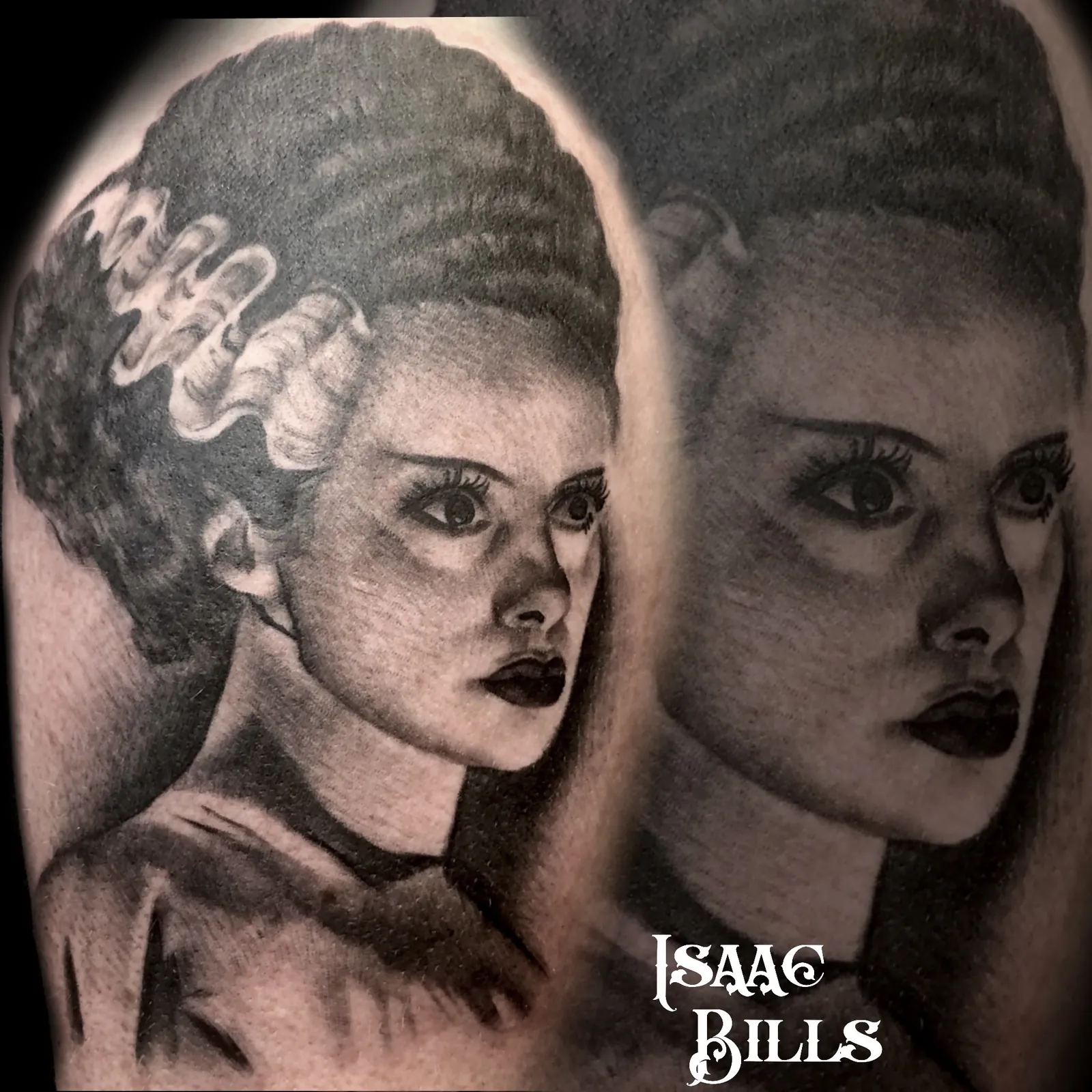 Tattoo artwork by Isaac Bills
