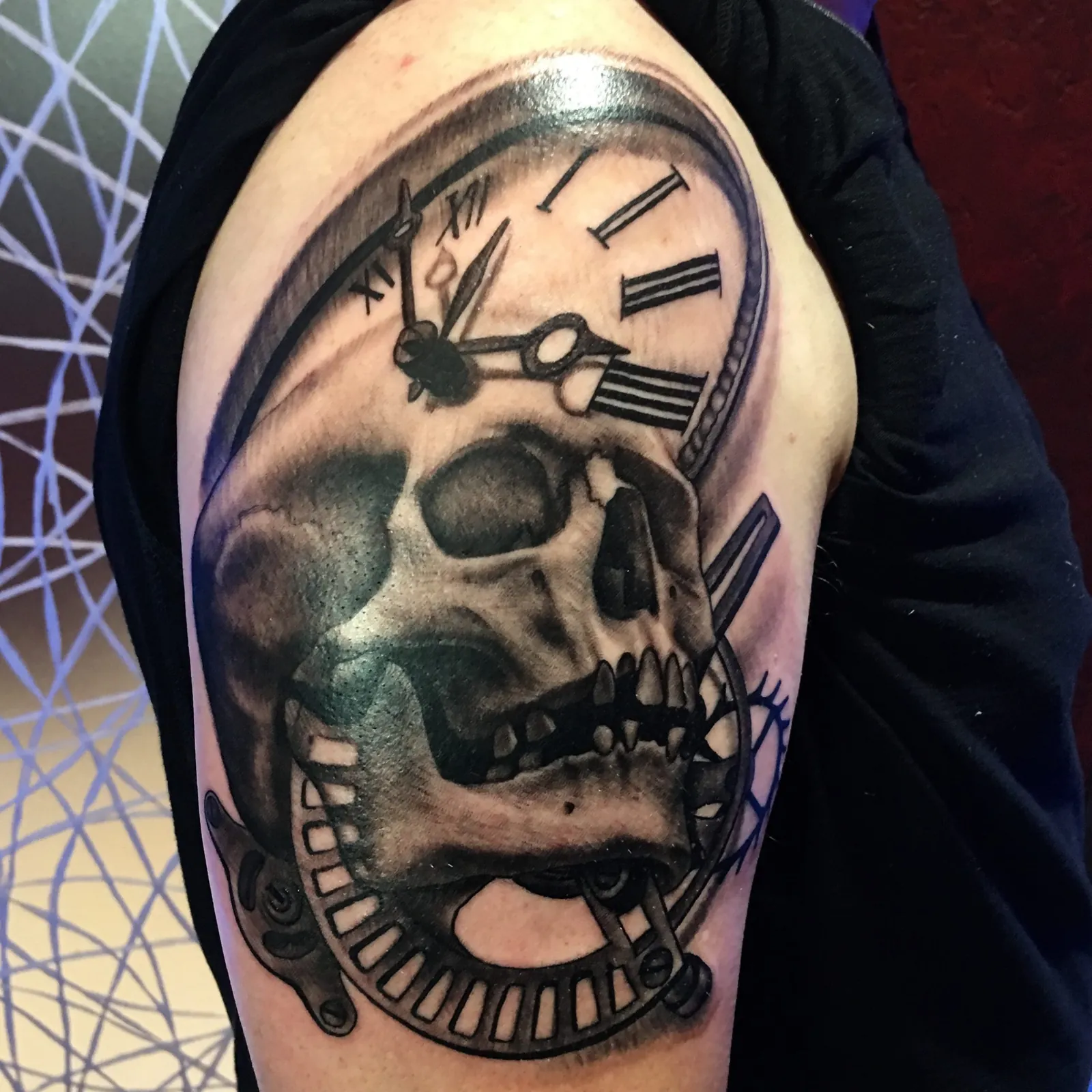 Tattoo artwork by Isaac Bills