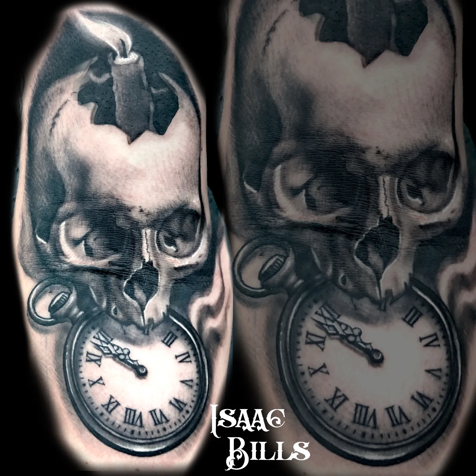 Tattoo artwork by Isaac Bills