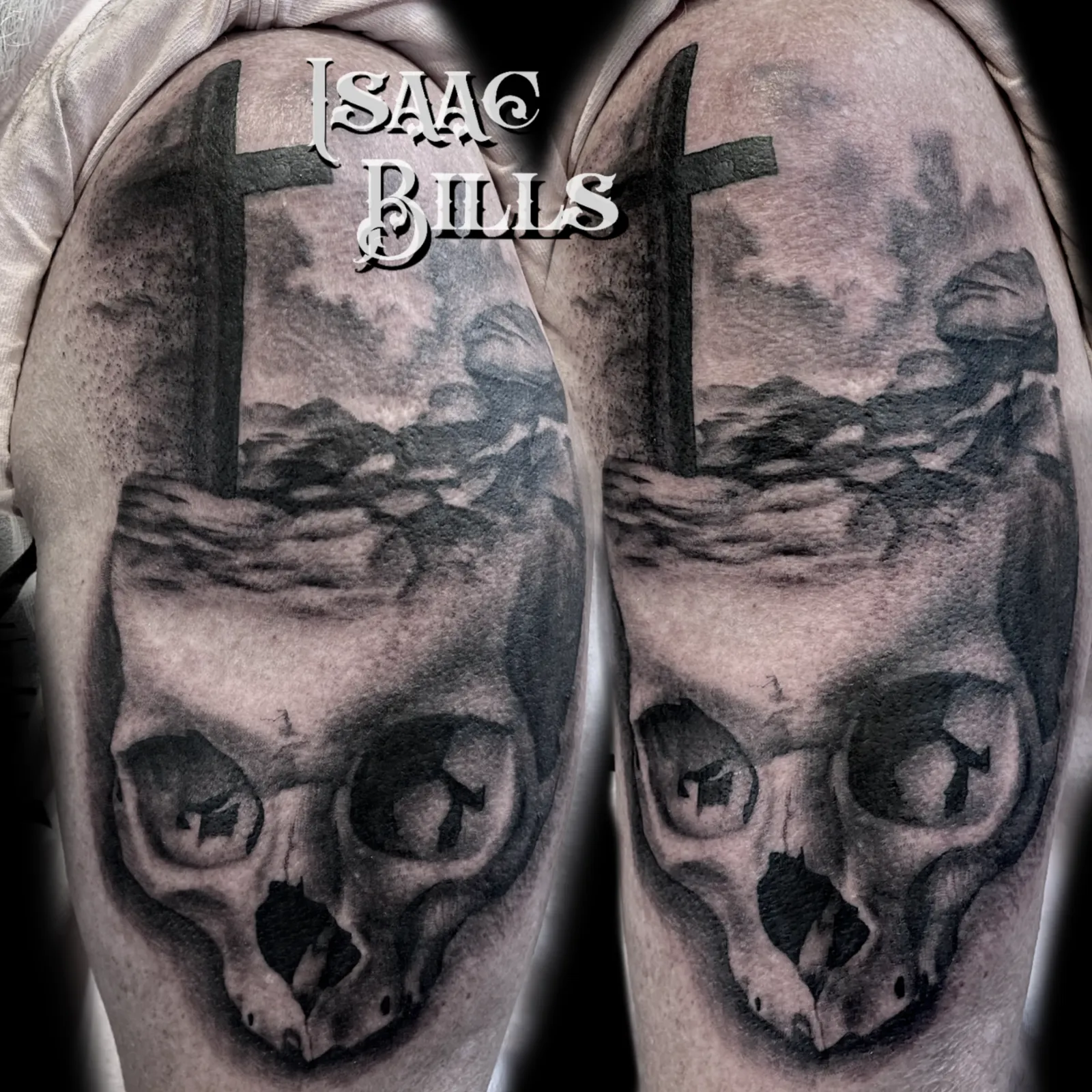 Tattoo artwork by Isaac Bills