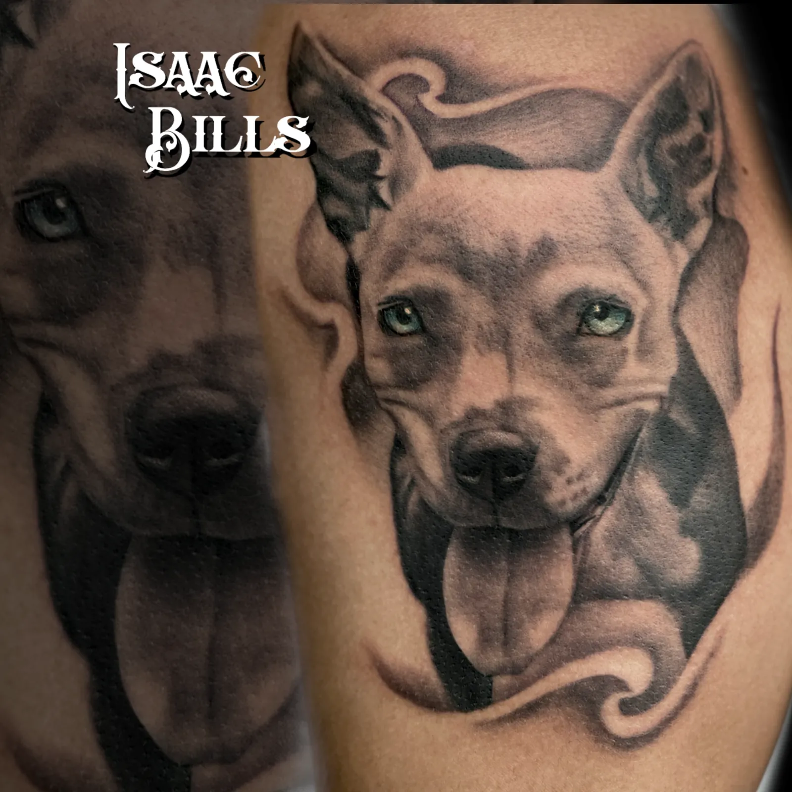 Tattoo artwork by Isaac Bills
