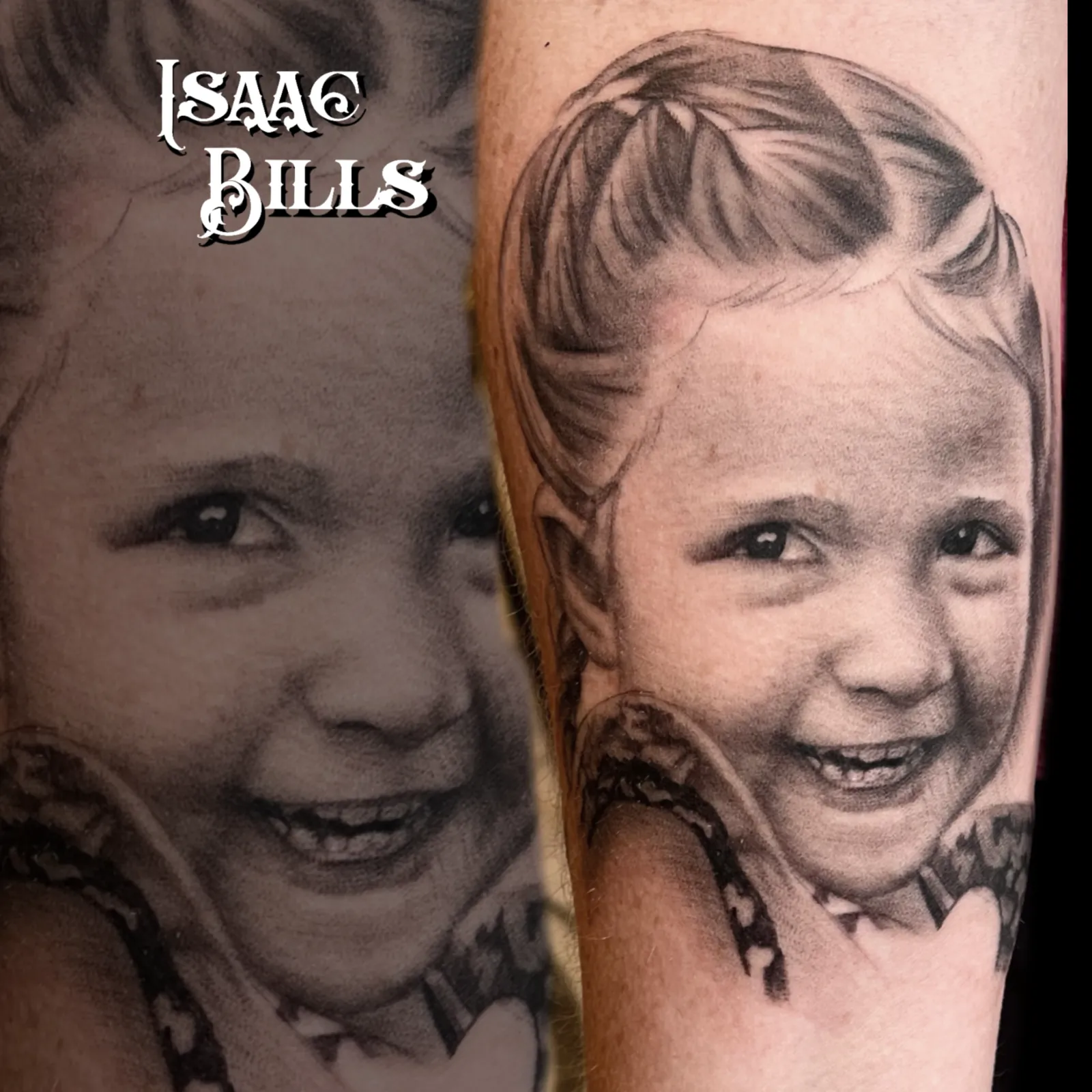 Tattoo artwork by Isaac Bills