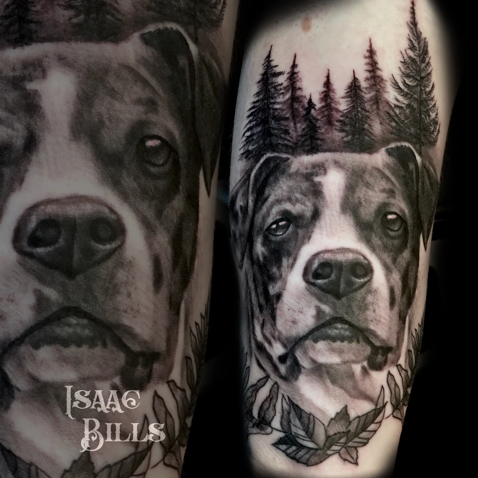 Tattoo artwork by Isaac Bills