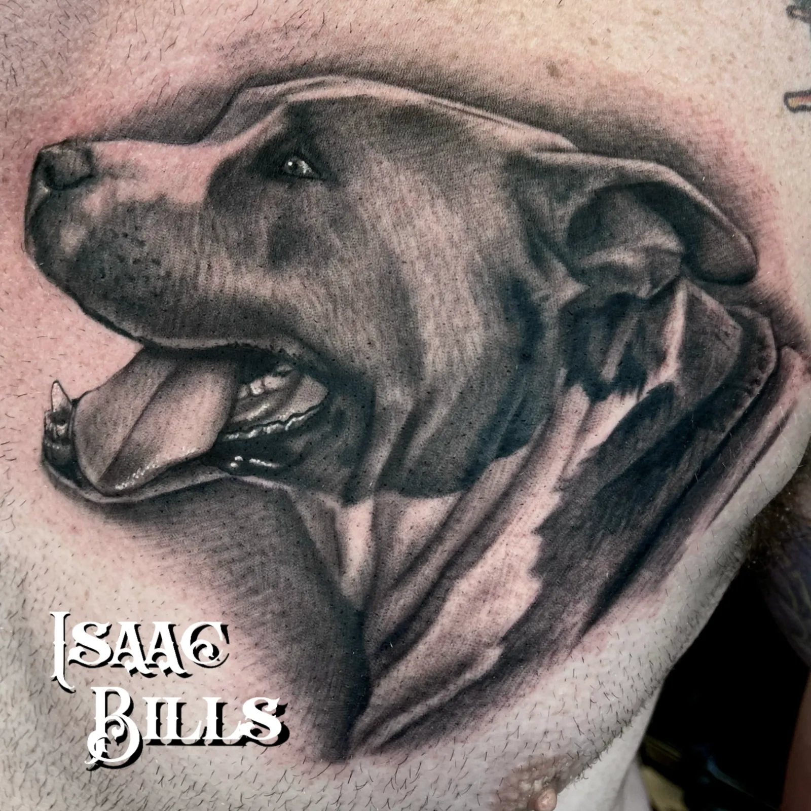 Tattoo artwork by Isaac Bills