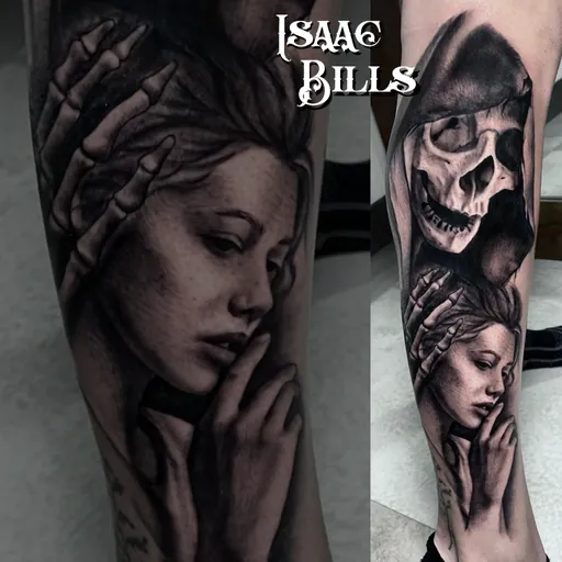 Tattoo artwork by Isaac Bills
