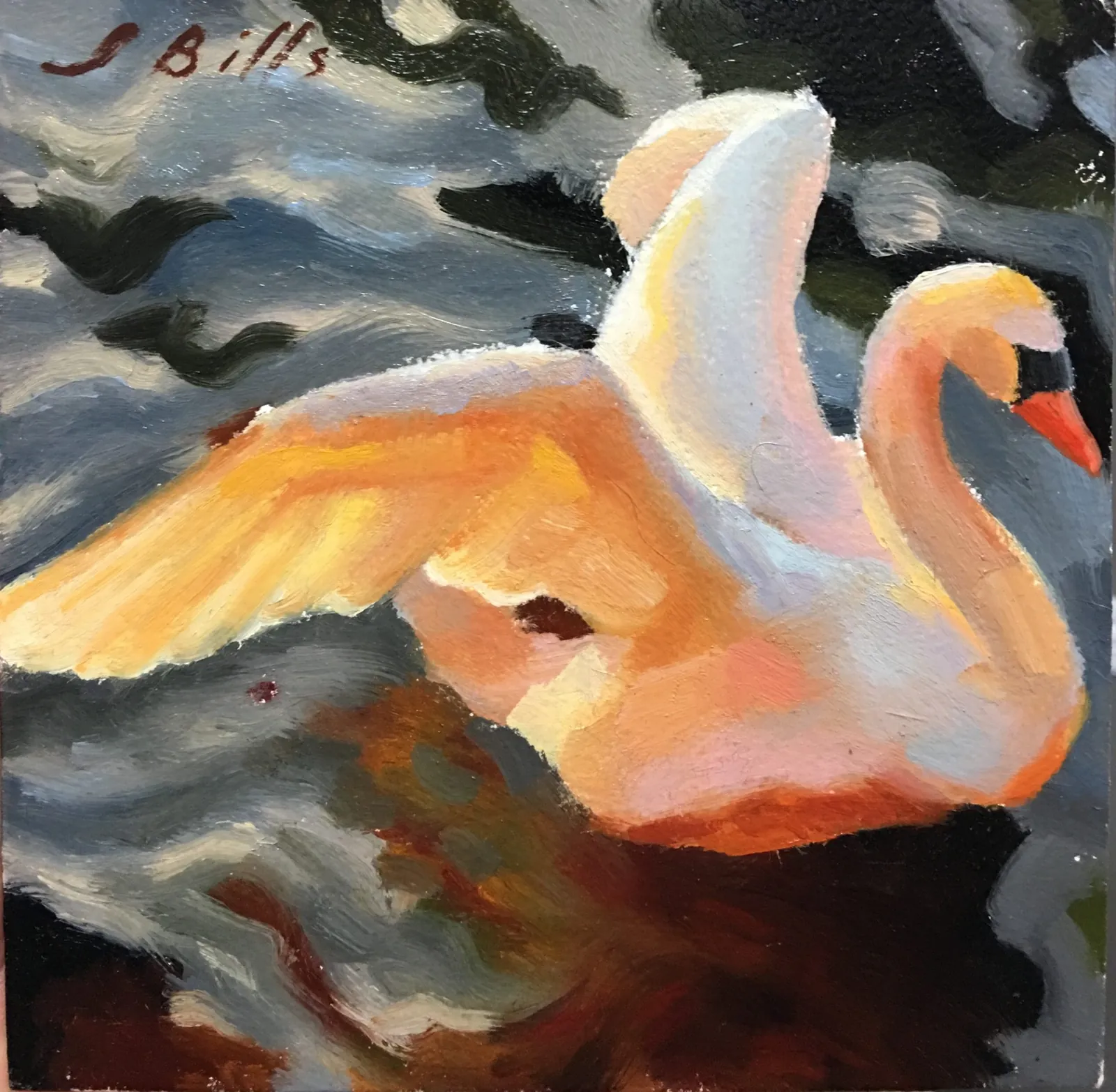 Painting or drawing by Isaac Bills