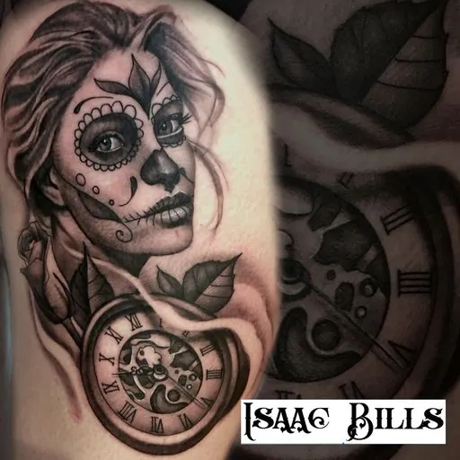 Tattoo artwork by Isaac Bills