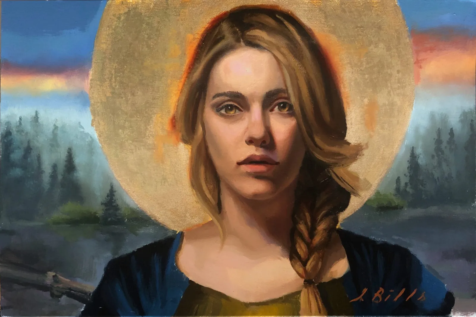 Painting or drawing by Isaac Bills