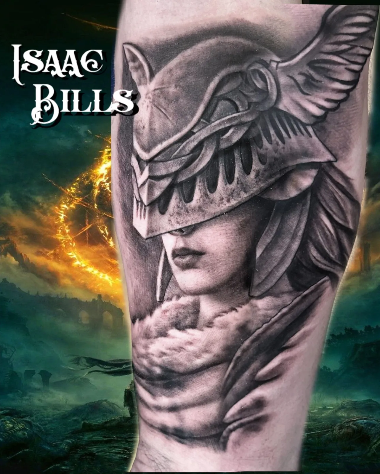 Tattoo artwork by Isaac Bills