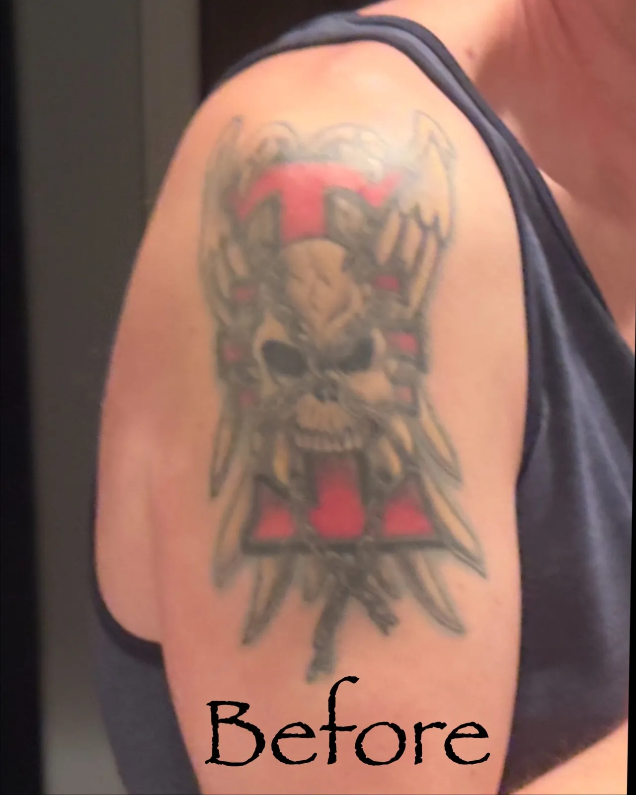 Cover-up before
