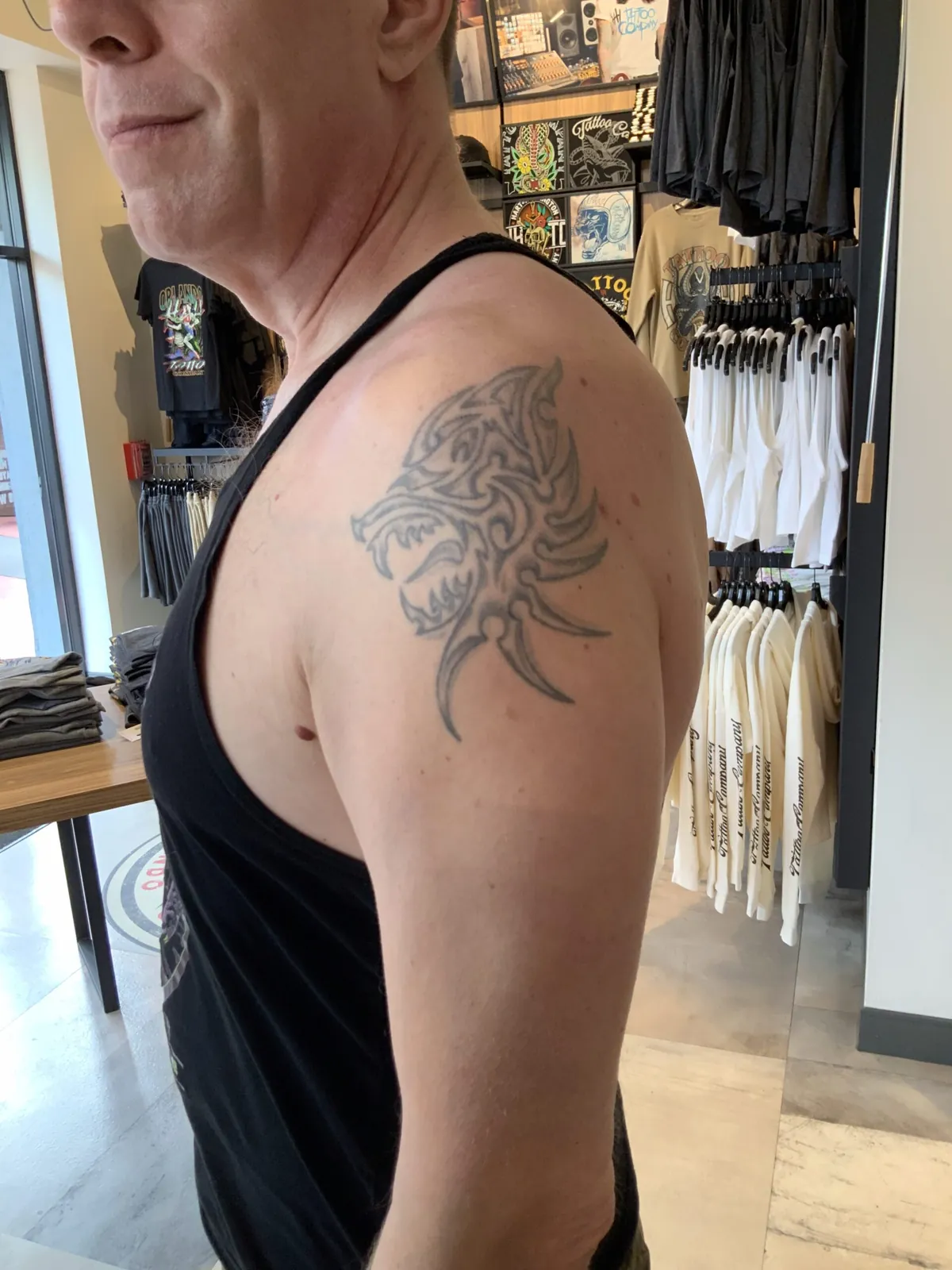 Cover-up before