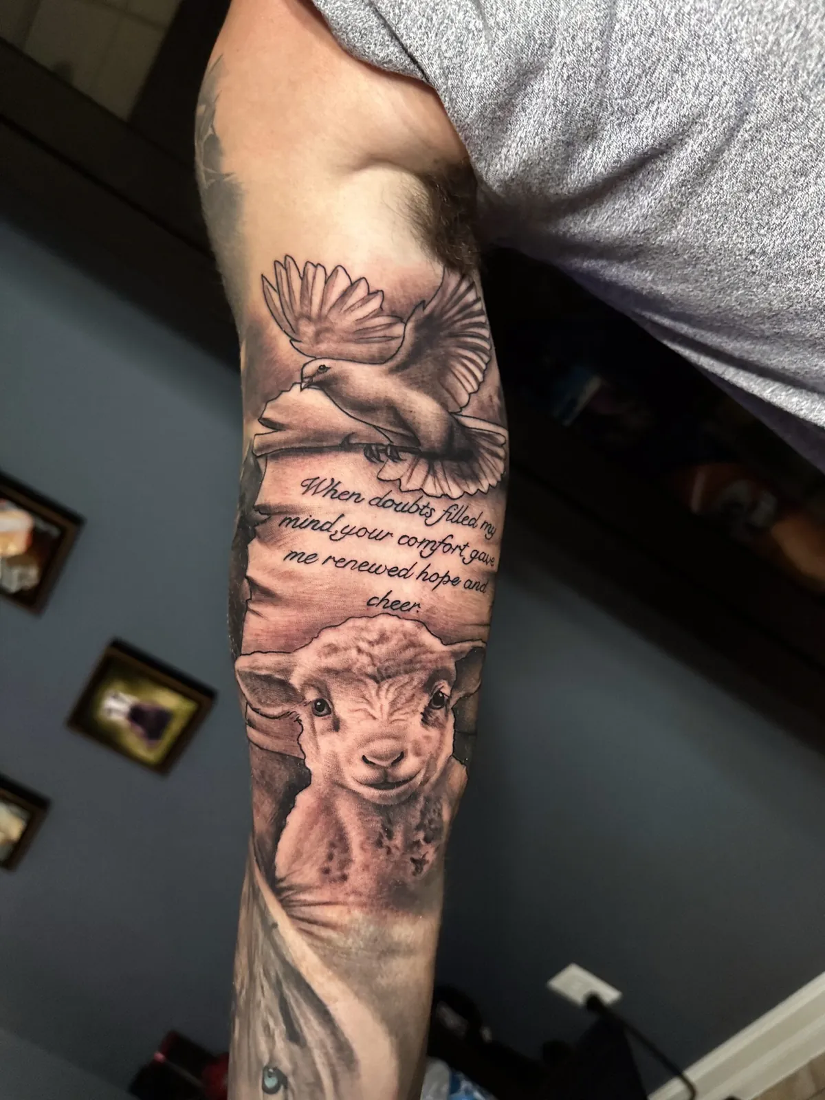 Tattoo artwork by Isaac Bills