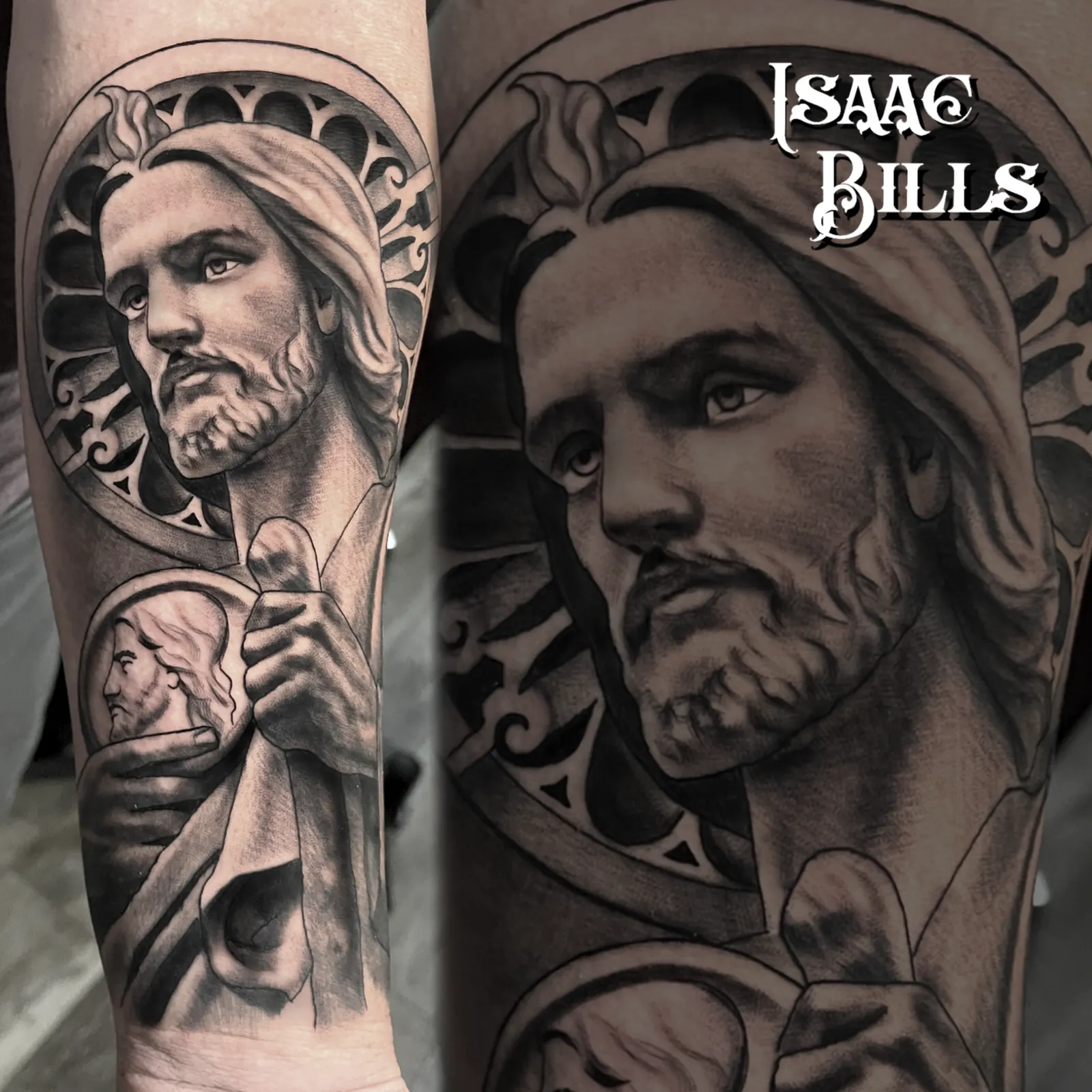 Tattoo artwork by Isaac Bills