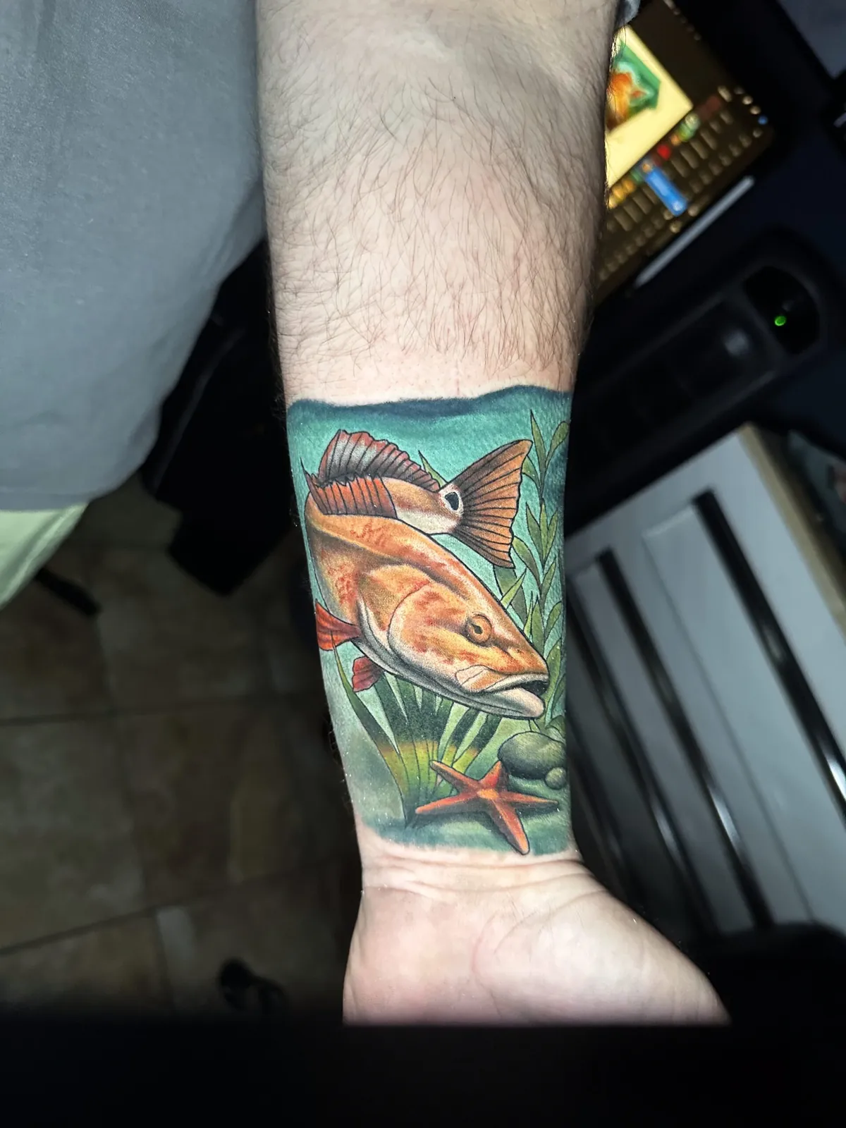 Tattoo artwork by Isaac Bills