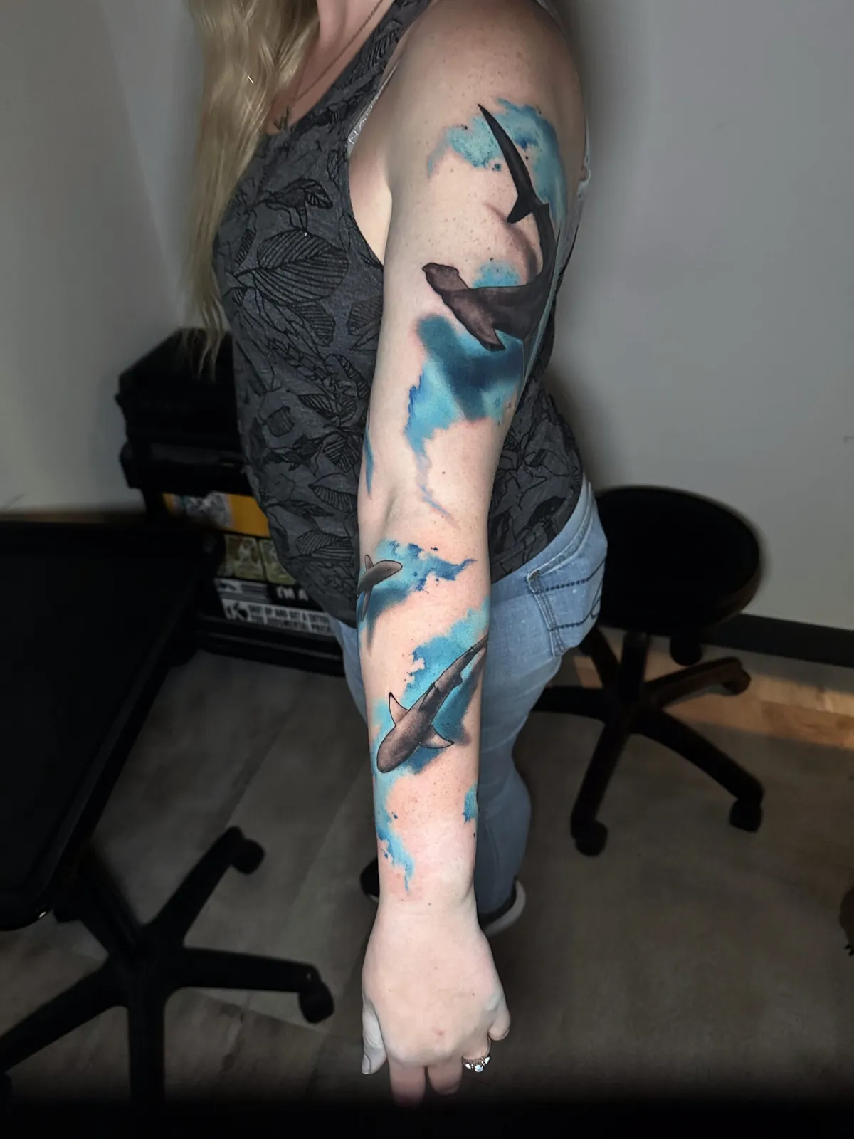Tattoo artwork by Isaac Bills