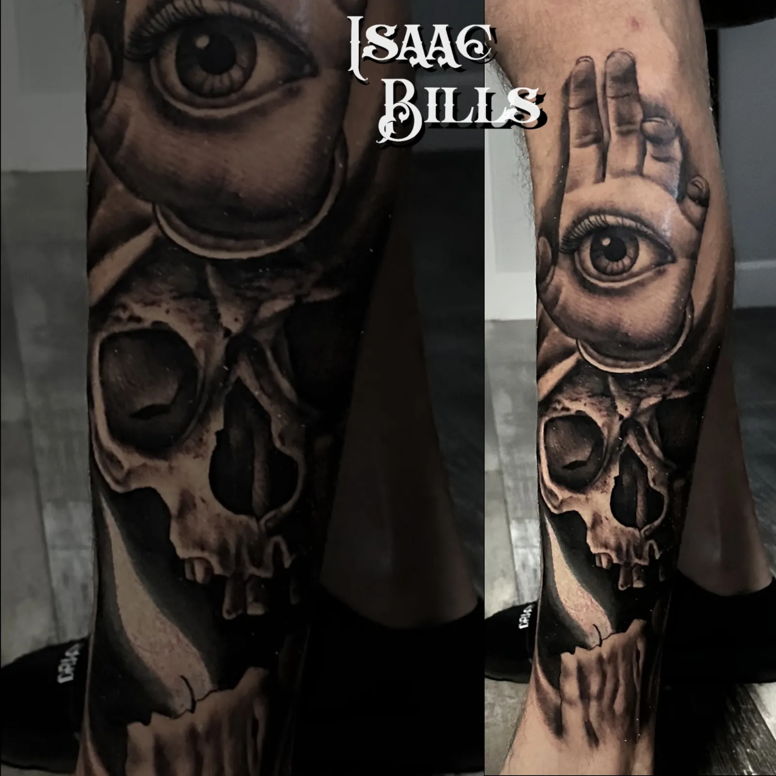 Tattoo artwork by Isaac Bills