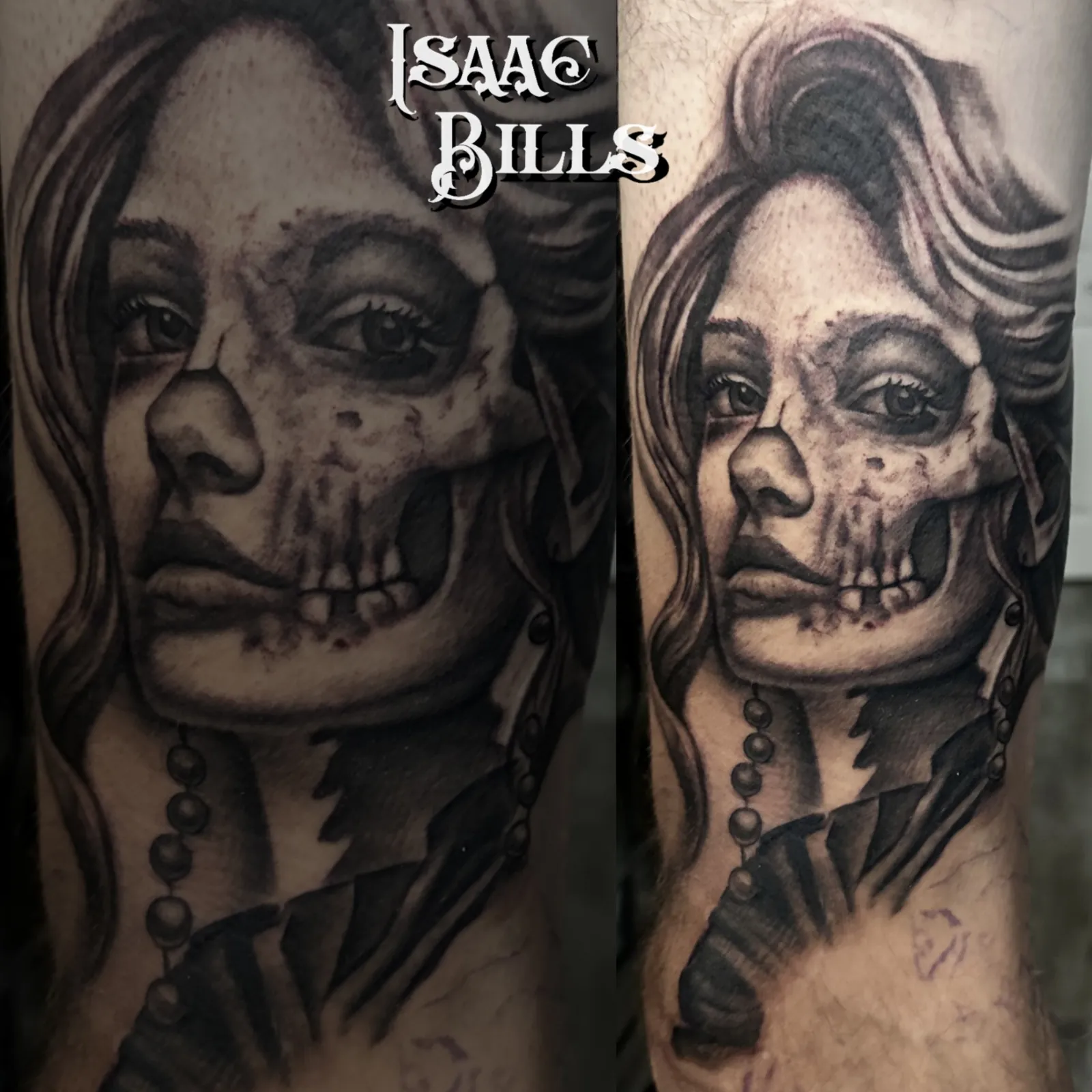 Tattoo artwork by Isaac Bills