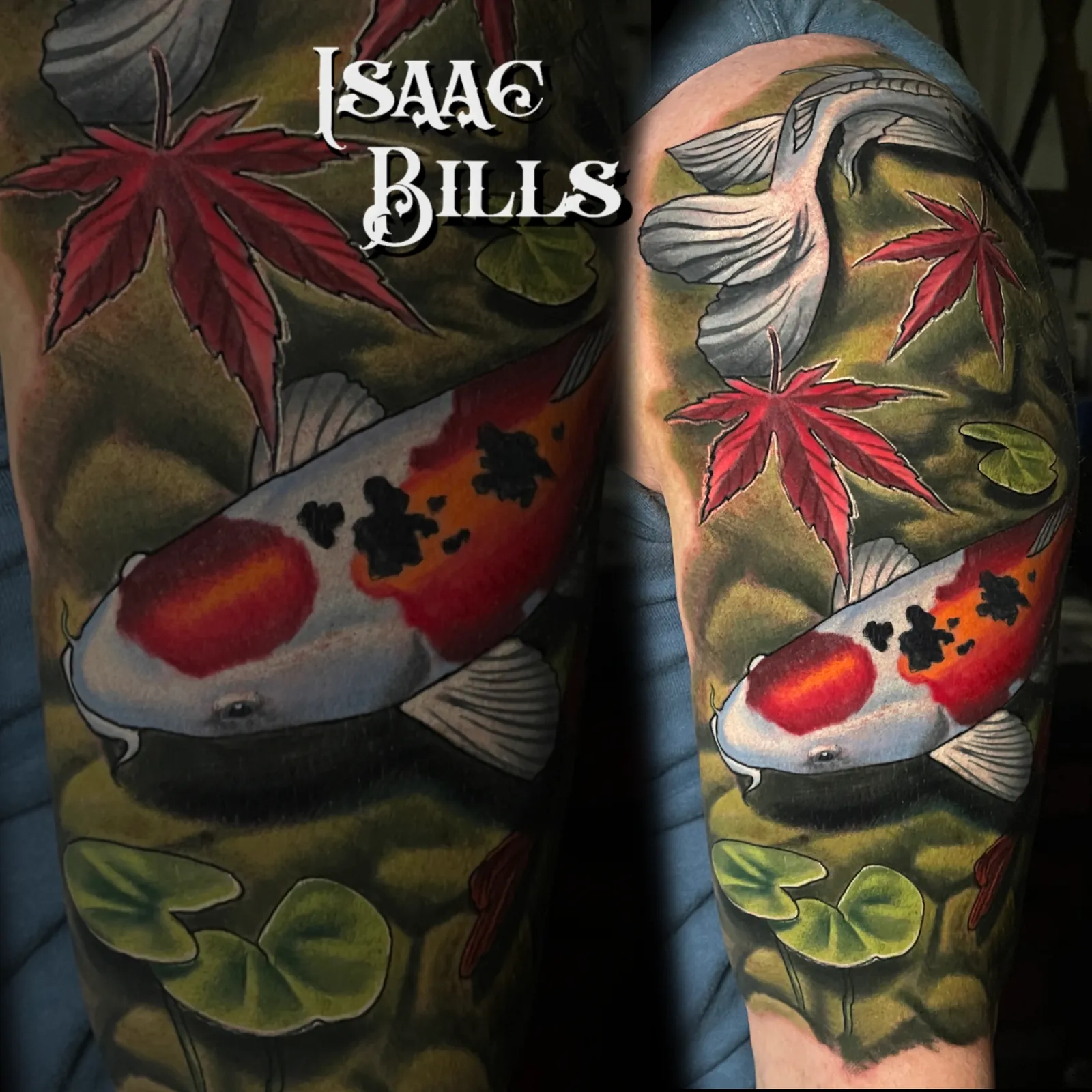 Tattoo artwork by Isaac Bills