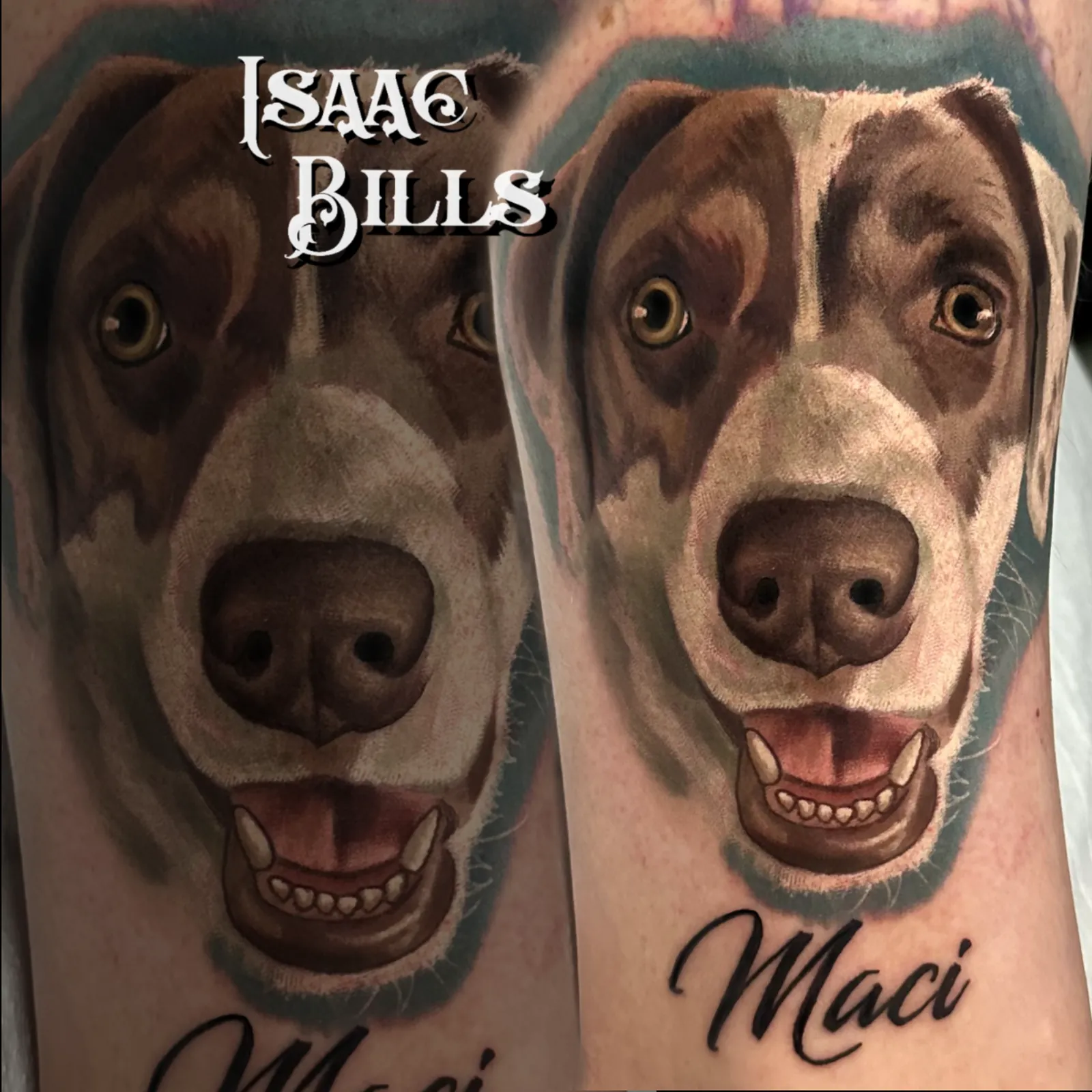 Tattoo artwork by Isaac Bills