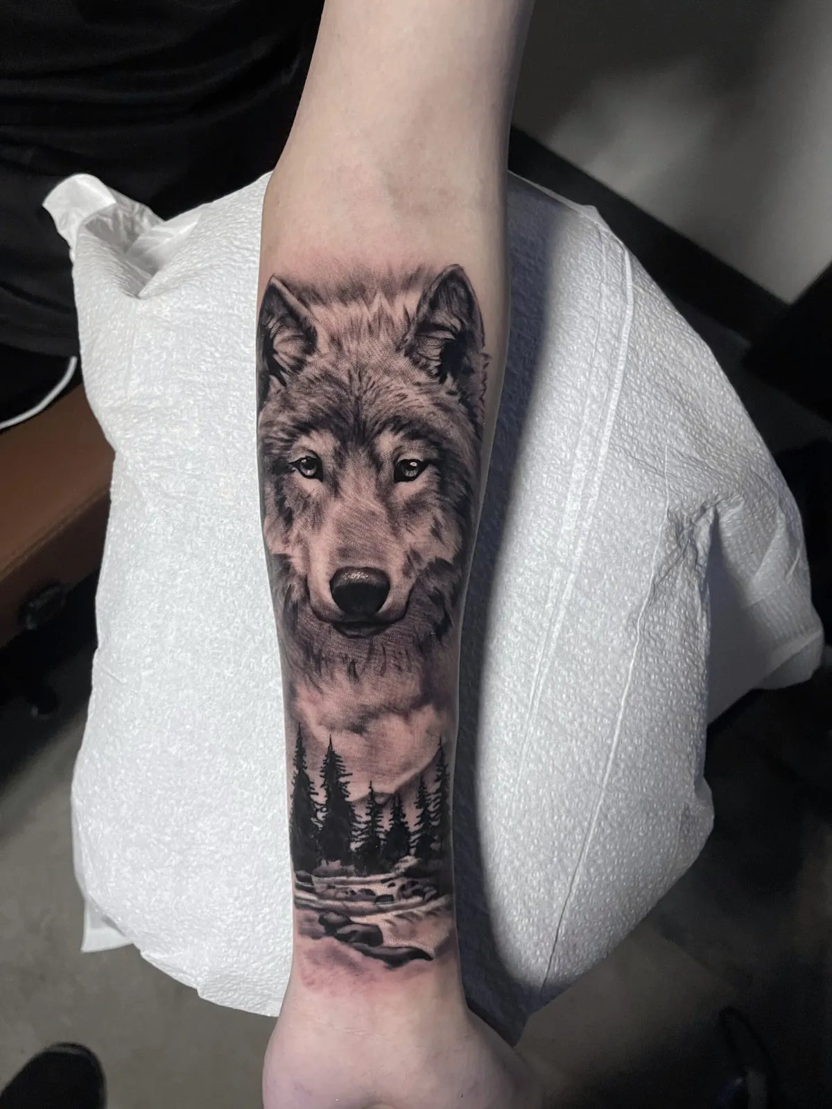 Tattoo artwork by Isaac Bills