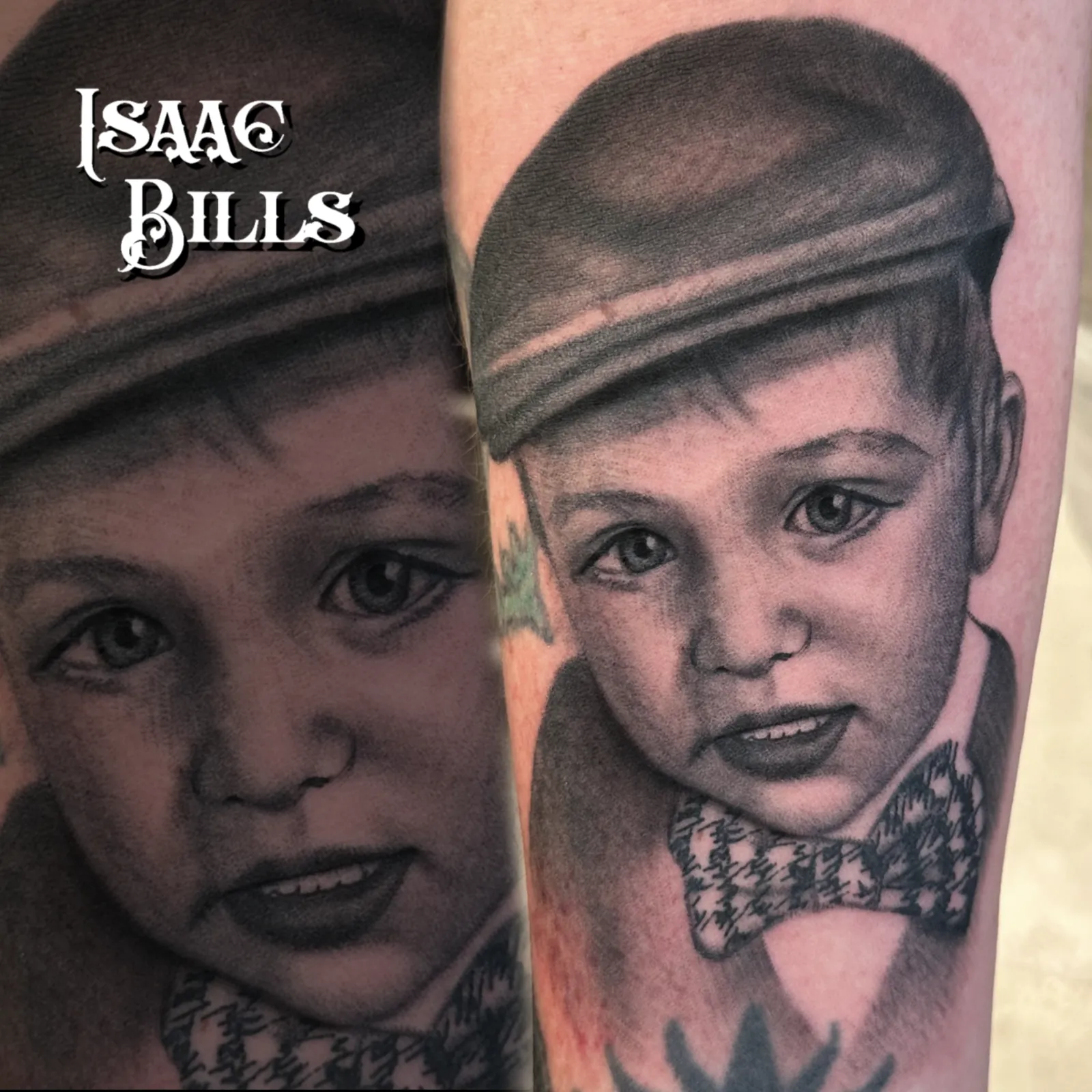 Tattoo artwork by Isaac Bills