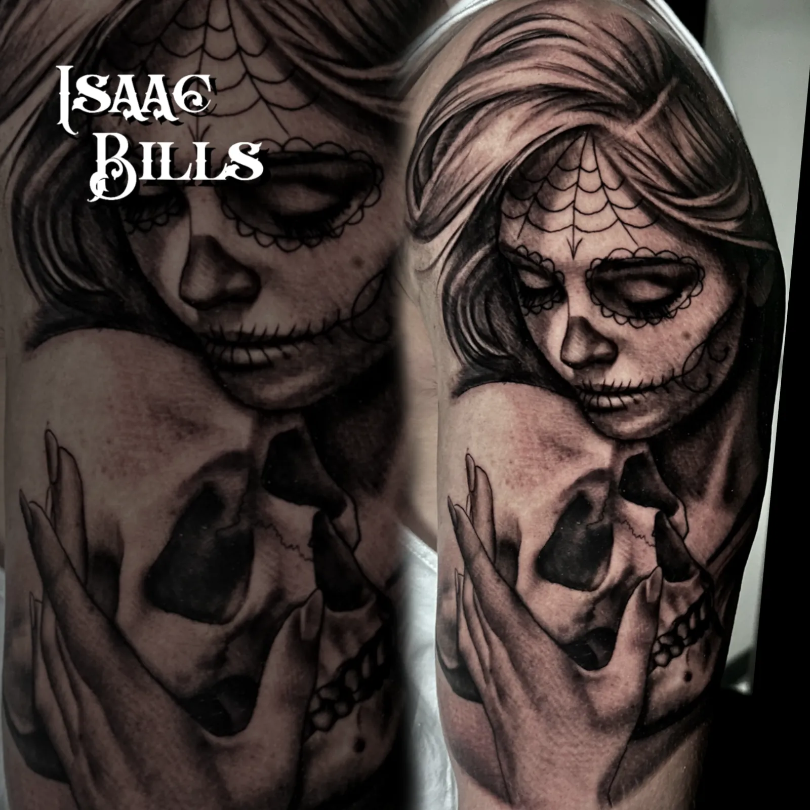 Tattoo artwork by Isaac Bills