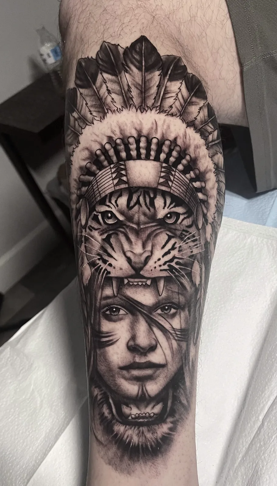 Tattoo artwork by Isaac Bills