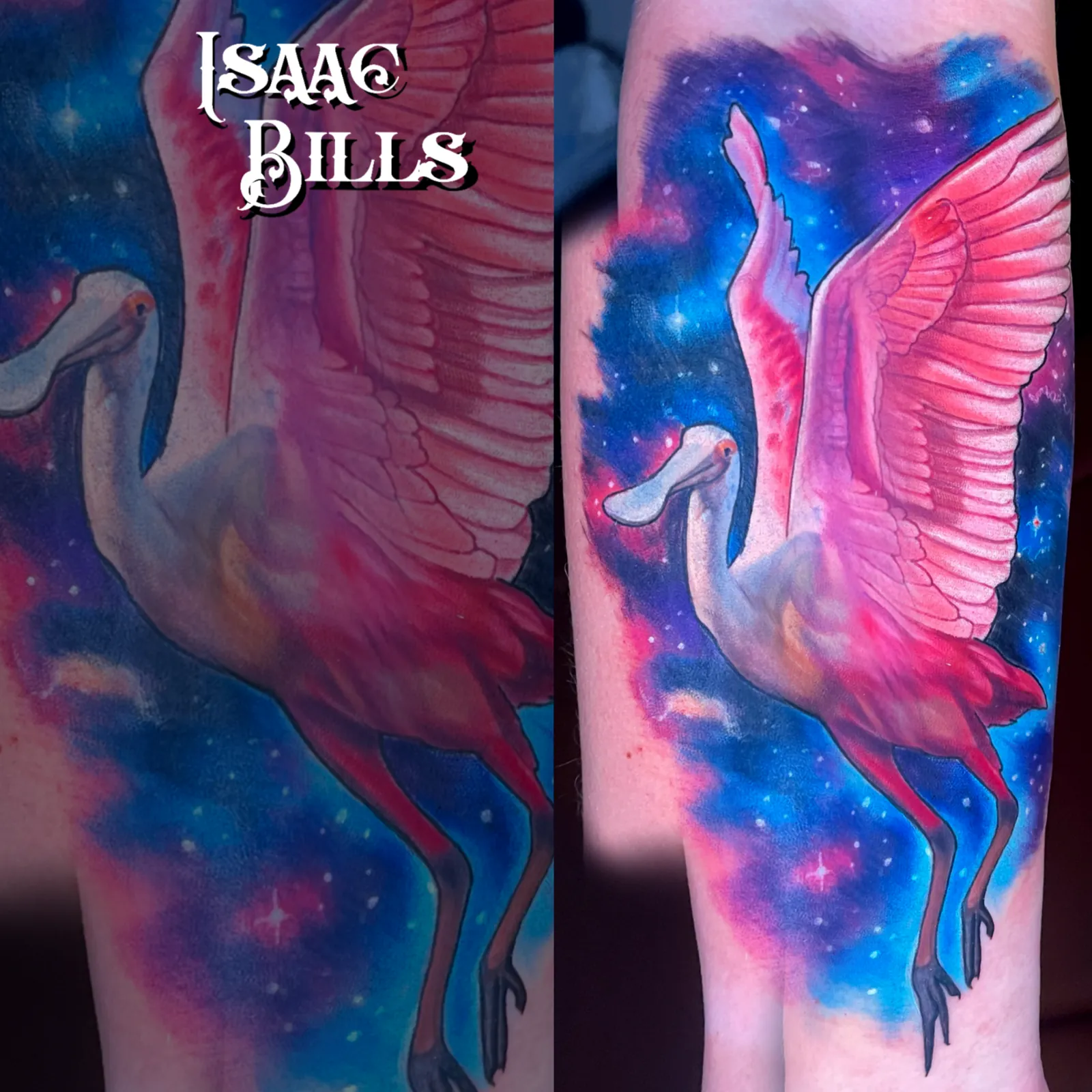 Tattoo artwork by Isaac Bills