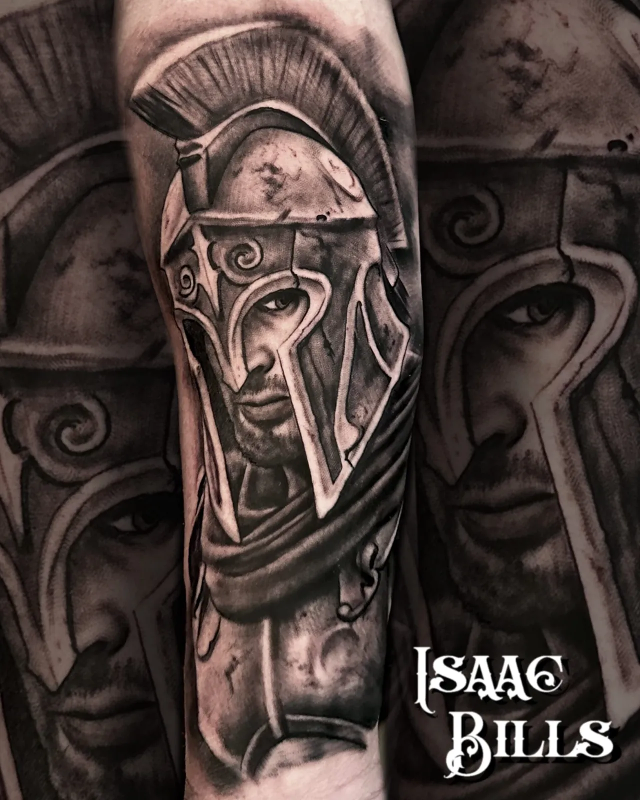 Tattoo artwork by Isaac Bills