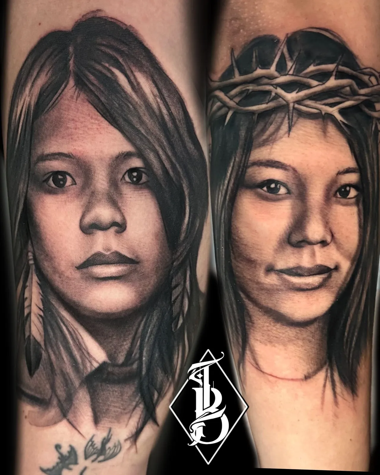 Tattoo artwork by Isaac Bills