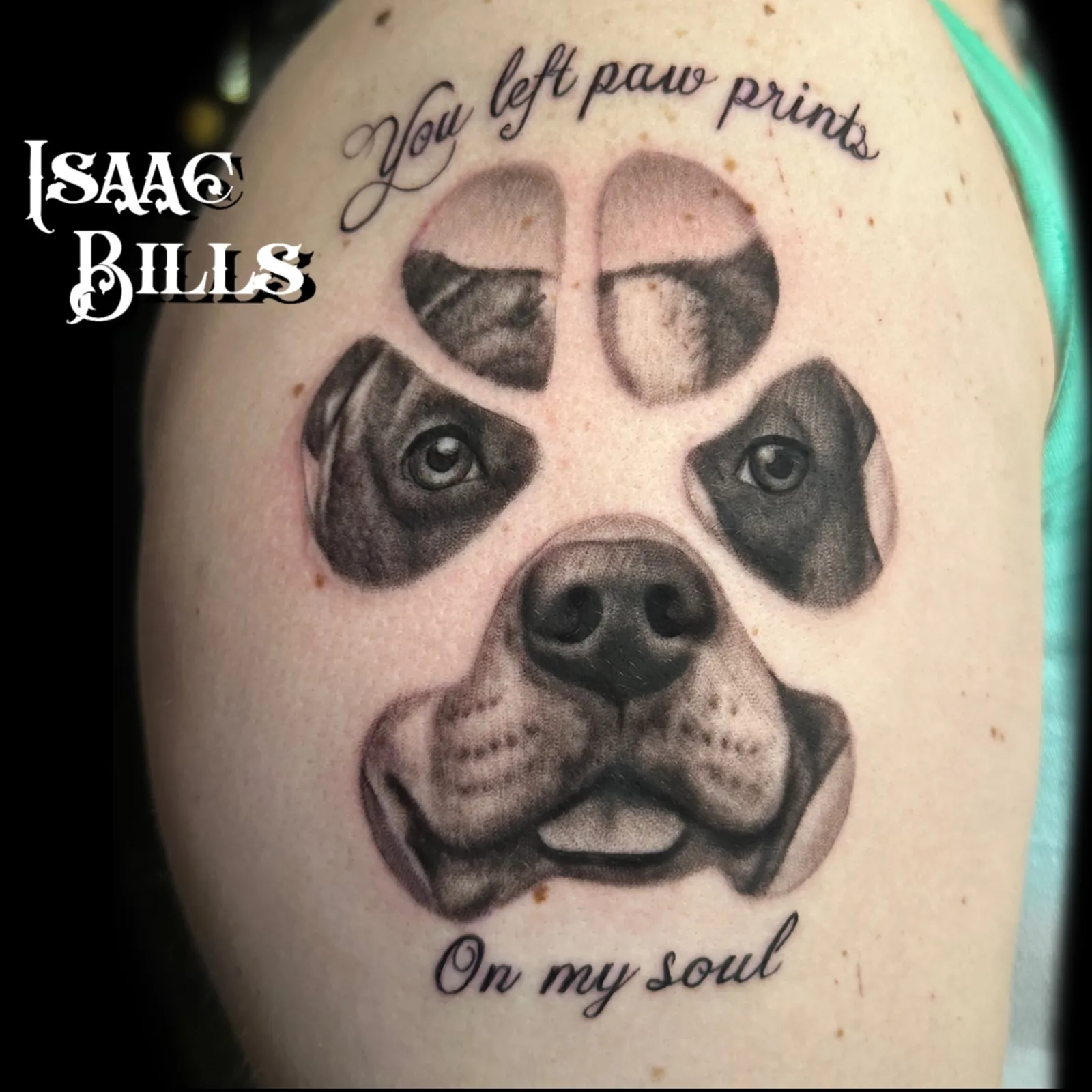 Tattoo artwork by Isaac Bills