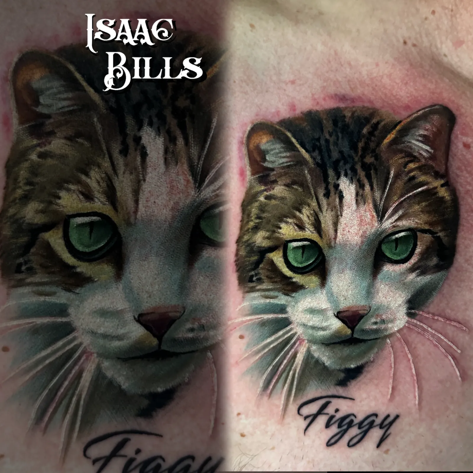 Tattoo artwork by Isaac Bills
