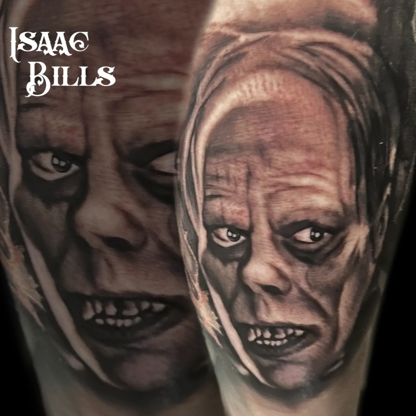 Tattoo artwork by Isaac Bills