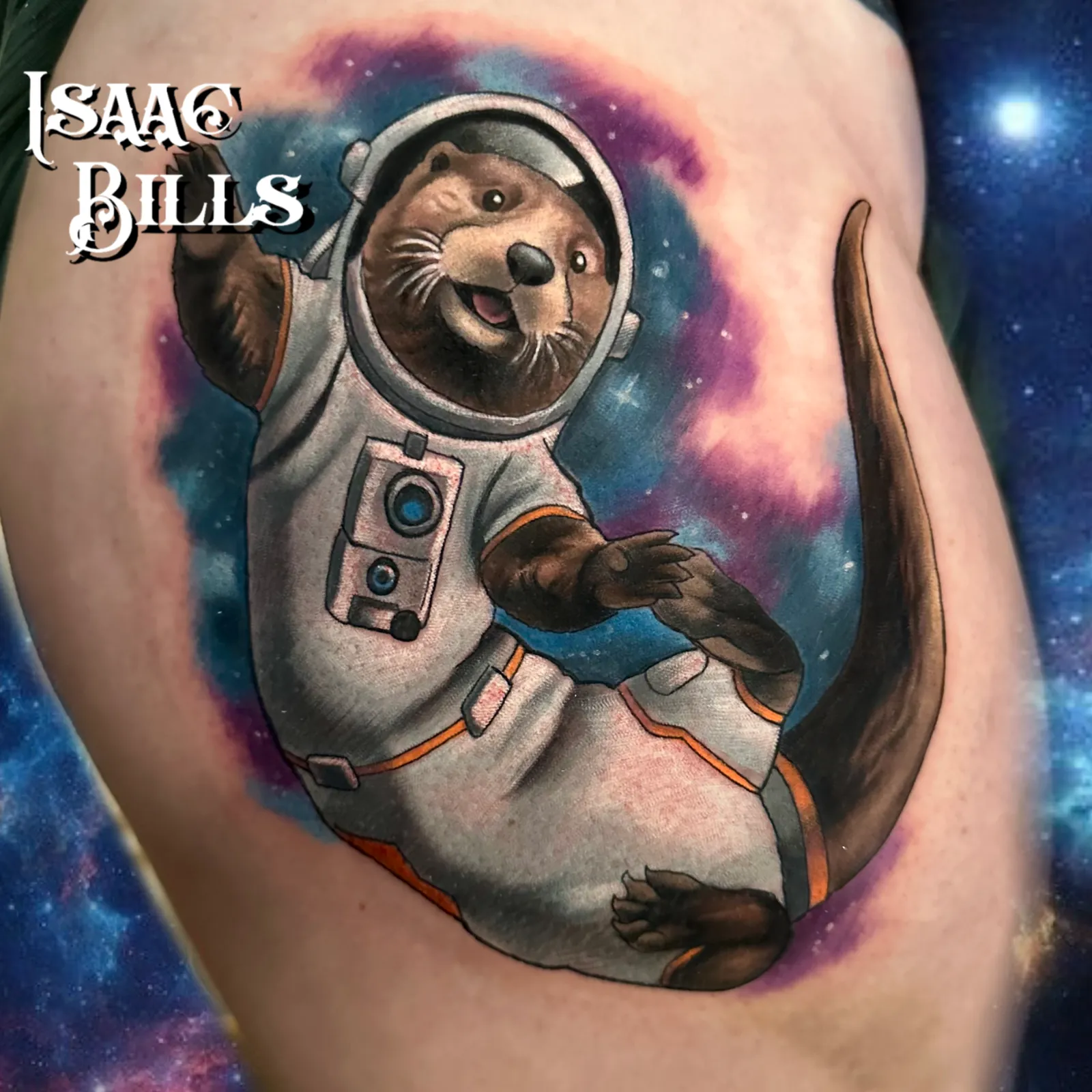 Tattoo artwork by Isaac Bills