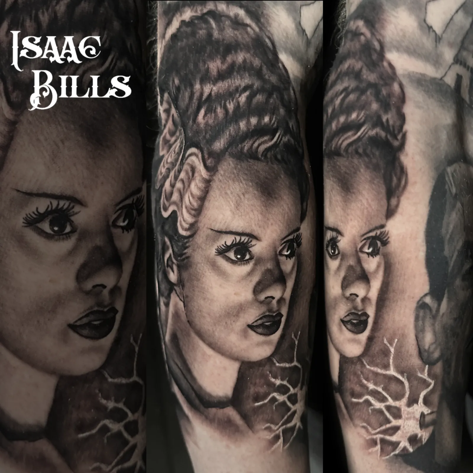 Tattoo artwork by Isaac Bills