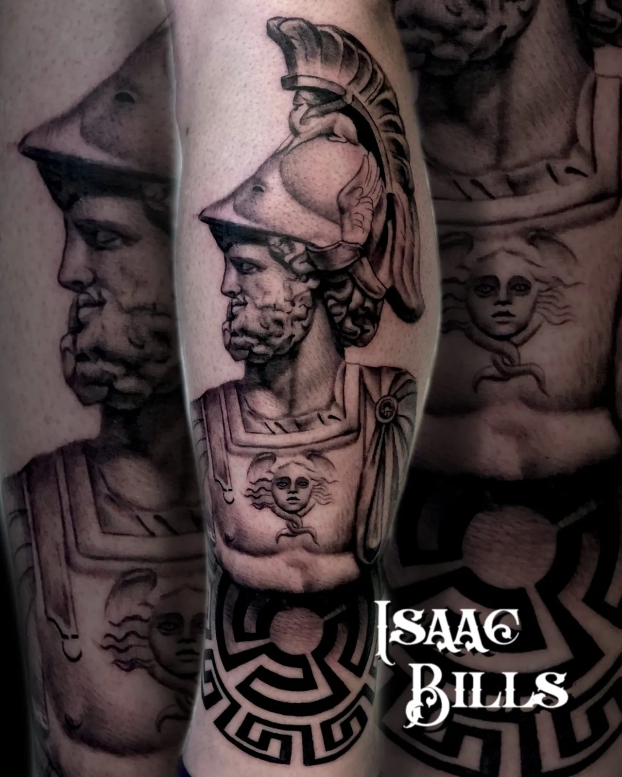 Tattoo artwork by Isaac Bills
